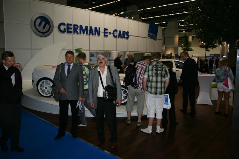 Frankfurt Motor Show 2011 - German e-cars booth