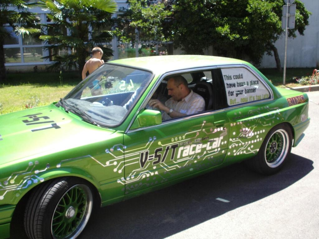 D.Luchache testing the fastest electric car