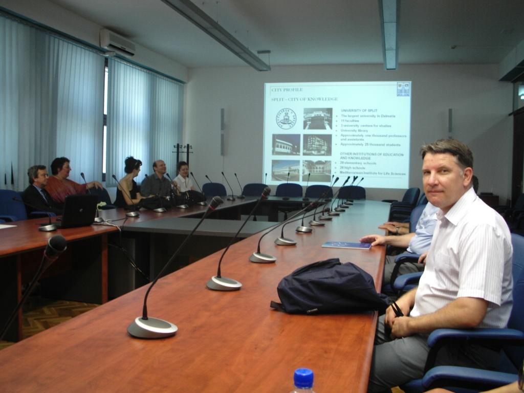 Visit at University of Split