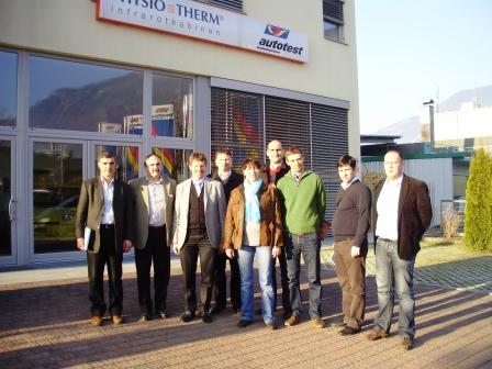 Visit at Autotest Company, Lana, Italy